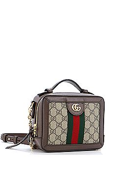 Gucci Ophidia Zip Around Camera Bag GG Coated Canvas Mini (view 2)