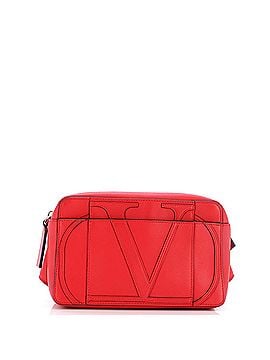 Valentino Garavani VLogo Front Pocket Belt Bag Leather (view 1)