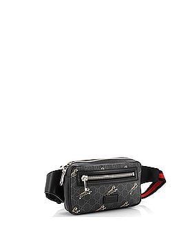 Gucci Soft Zip Belt Bag Printed GG Coated Canvas Small (view 2)
