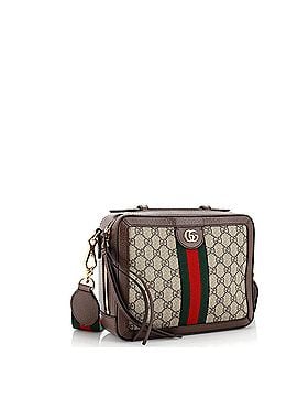 Gucci Ophidia Zip Around Camera Bag GG Coated Canvas Small (view 2)