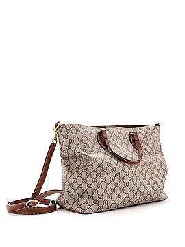 Gucci Convertible Soft Tote GG Coated Canvas Medium (view 2)