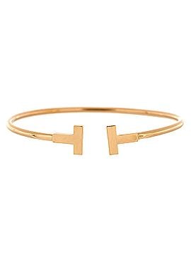 Tiffany & Co. T Wire Bracelet 18K Rose Gold (view 1)