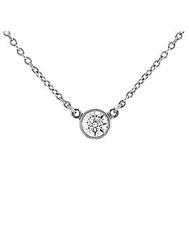 Tiffany & Co. Elsa Peretti Diamonds By The Yard Pendant Necklace Platinum with Diamond 0.20-0.29CT (view 1)