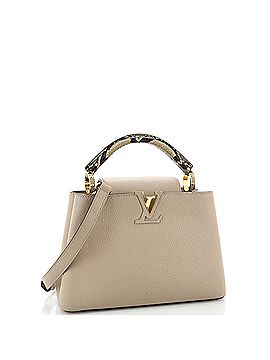 Louis Vuitton Capucines Bag Leather with Python BB (view 2)