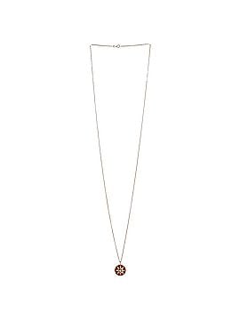 Christian Dior Rose des Vents Pendant Necklace 18K Rose Gold with Diamond and Ceramic Medium (view 2)
