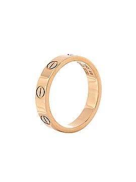 Cartier Love Wedding Band Ring 18K Rose Gold (view 2)