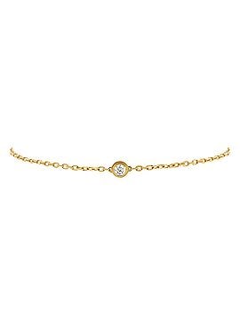Cartier D'Amour Bracelet 18K Yellow Gold and Diamond Small (view 1)