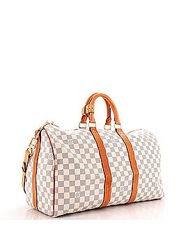 Louis Vuitton Keepall Bandouliere Bag Damier 45 (view 2)