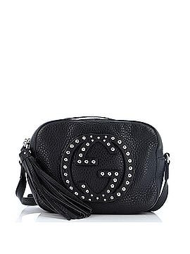 Gucci Soho Disco Crossbody Bag Studded Leather Small (view 1)
