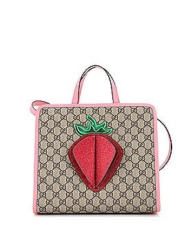 Gucci Children's Tote GG Coated Canvas with Applique Medium (view 1)