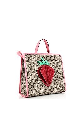 Gucci Children's Tote GG Coated Canvas with Applique Medium (view 2)