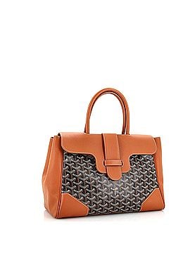 Goyard Saigon Tote Bag Coated Canvas with Leather (view 2)