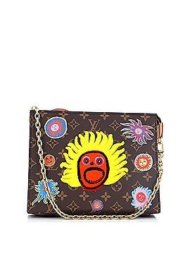 Louis Vuitton Toiletry Pouch on Chain Yayoi Kusama Faces Monogram Canvas (view 1)