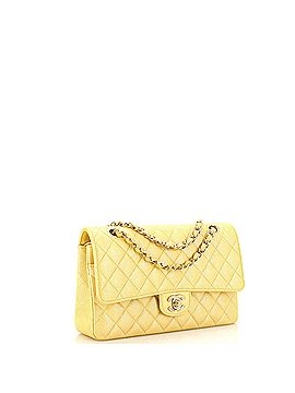 Chanel Classic Double Flap Bag Quilted Iridescent Caviar Medium (view 2)