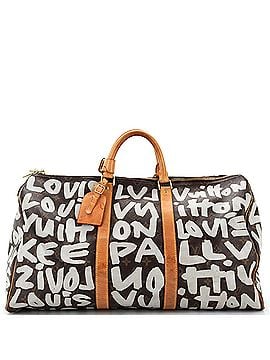 Louis Vuitton Keepall Bag Limited Edition Monogram Graffiti 50 (view 1)