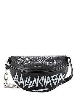 Balenciaga Graffiti Souvenir Belt Bag Leather XS (view 1)