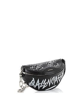 Balenciaga Graffiti Souvenir Belt Bag Leather XS (view 2)