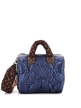 Louis Vuitton Speedy Bandouliere Bag Monogram Quilted Econyl Nylon 25 (view 1)