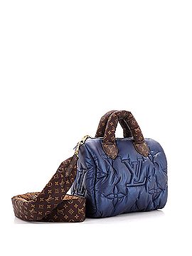 Louis Vuitton Speedy Bandouliere Bag Monogram Quilted Econyl Nylon 25 (view 2)