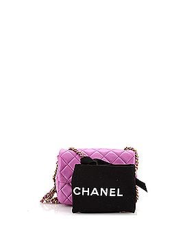 Chanel Pearl Crush Square Flap Bag Quilted Lambskin Mini (view 2)