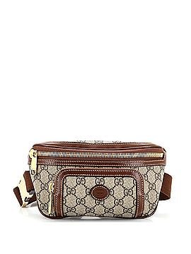 Gucci Interlocking G Patch Belt Bag GG Coated Canvas (view 1)