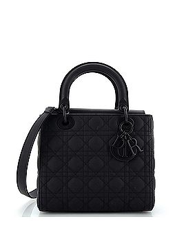 Christian Dior Ultra Matte Lady Dior Bag Cannage Quilt Calfskin Medium (view 1)