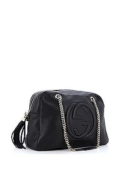Gucci Soho Chain Zip Shoulder Bag Leather Medium (view 2)