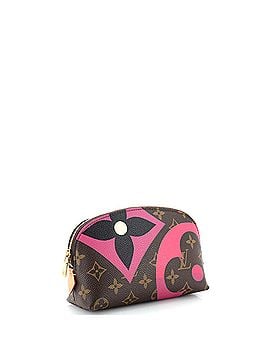 Louis Vuitton Cosmetic Pouch Limited Edition Game On Monogram Canvas (view 2)