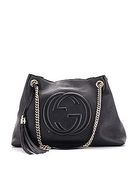 Gucci Soho Chain Strap Shoulder Bag (Outlet) Leather Medium (view 1)