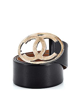 Chanel CC Reversible Belt Leather Wide (view 1)