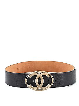 Chanel CC Reversible Belt Leather Wide (view 2)