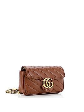 Gucci GG Marmont Flap Bag Matelasse Leather Super Mini (view 2)