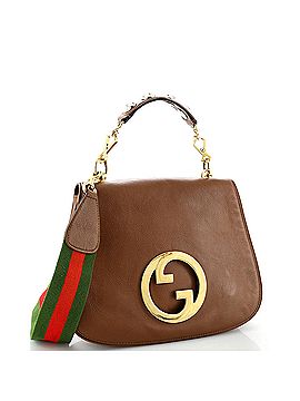 Gucci Blondie NM Flap Bag Leather Medium (view 2)