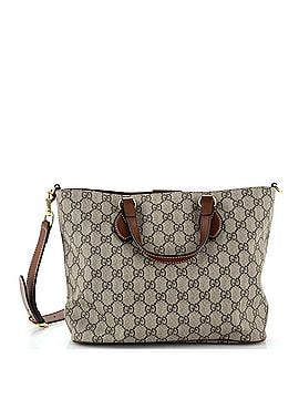 Gucci Convertible Soft Tote GG Coated Canvas Small (view 1)