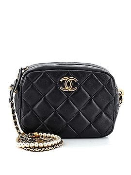 Chanel Pearl Crush Camera Case Quilted Lambskin Small (view 1)