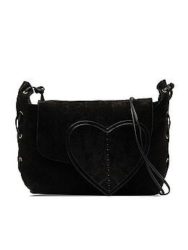 Gucci Suede Heart Crossbody (view 1)