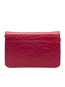 Chanel Camellia Wallet On Chain (view 2)
