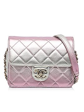 Chanel Mini Metallic Like a Wallet Flap Bag (view 1)