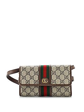 Gucci Ophidia Trifold Wallet Crossbody Bag GG Coated Canvas Mini (view 1)