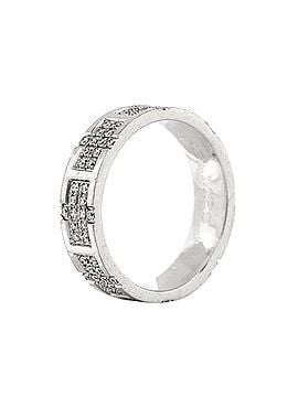 Hermès Kilim Ring 18K White Gold and Diamonds (view 2)