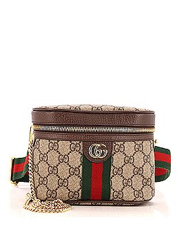 Gucci Ophidia Chain Belt Bag GG Coated Canvas Small (view 1)