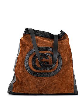 Gucci Ophidia Soft Open Tote Suede Maxi (view 1)
