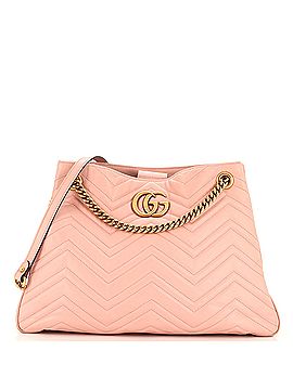 Gucci GG Marmont Chain Shoulder Bag Matelasse Leather (view 1)