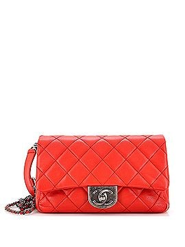 Chanel Double Carry Chain Waist Bag Quilted Goatskin Small (view 1)