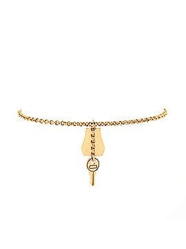 Hermès Kelly Clochette Chain Bracelet 18K Rose Gold Small (view 1)