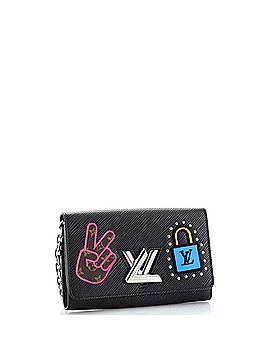 Louis Vuitton Twist Chain Wallet Limited Edition Patches Epi Leather (view 2)