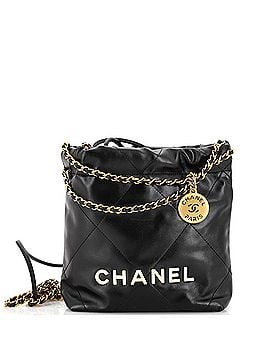 Chanel 22 Chain Hobo Quilted Calfskin Mini (view 1)