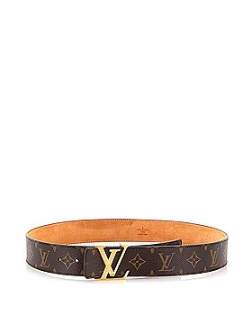 Louis Vuitton LV Initiales Belt Monogram Canvas Wide (view 2)