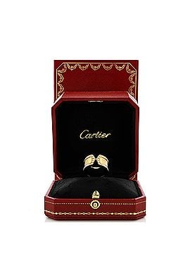 Cartier C de Cartier Ring 18K Yellow Gold with Diamonds 10mm (view 2)