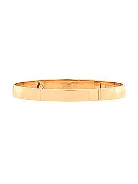Hermès Collier de Chien Bracelet 18K Rose Gold with Pave Black Spinels Small (view 2)
